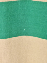 ボーダー ラガーシャツ