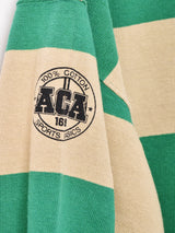 ボーダー ラガーシャツ