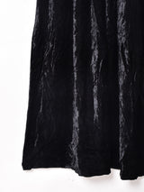 アメリカ製 長袖 シャーリング ベロアワンピース