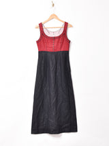 スリーブレス チロルワンピース