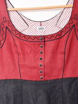 スリーブレス チロルワンピース