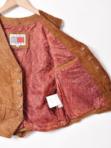 ピッグスキン レザーベスト