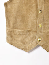 スエードベスト