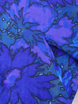 60's  花柄 長袖ワンピース