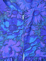 60's  花柄 長袖ワンピース