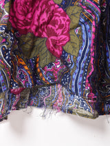 アメリカ製 花柄 長袖ワンピース