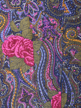 アメリカ製 花柄 長袖ワンピース