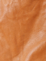 花柄 バックレザーベスト