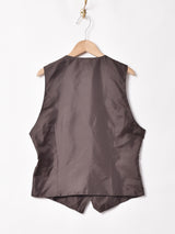 コモン柄 ベスト