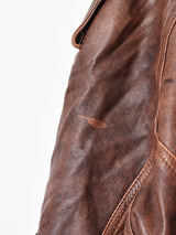 イタリア製 ダブルレザージャケット