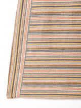 60's〜70's ストライプ ボウタイ 長袖ワンピース