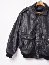 ボアライナー付き レザージャケット