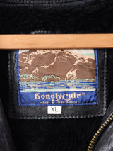 ボアライナー付き レザージャケット