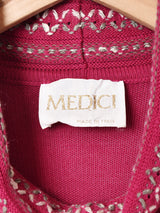 イタリア製 タートルネック ニット 長袖ワンピース