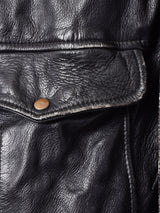 ボアライナー付き レザージャケット