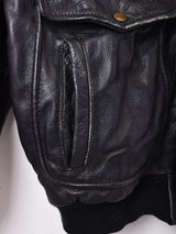 ボアライナー付き レザージャケット