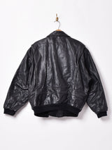 ボアライナー付き レザージャケット