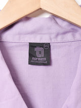 後染め パイピング パジャマ 長袖ワンピース