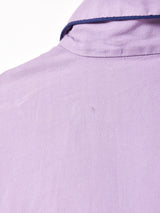 後染め パイピング パジャマ 長袖ワンピース