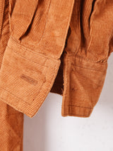 LizClaibone ベルト付き コーデュロイ 長袖ワンピース