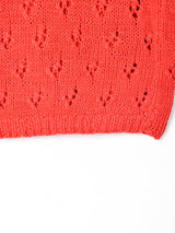 半袖 デザインニット