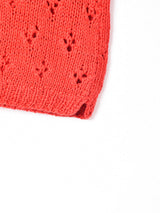 半袖 デザインニット