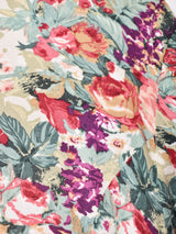 花柄 レースワンピース