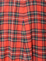 チェック柄 ジャンパースカート