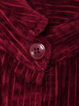 長袖 コーデュロイシャツ
