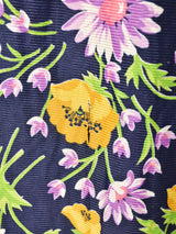 70's  花柄 マキシ丈ワンピース