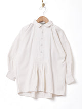 【2色展開】Emerald Motel 刺繍 プルオーバー 長袖ブラウス