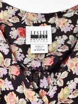 アメリカ製 花柄 長袖ワンピース