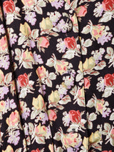 アメリカ製 花柄 長袖ワンピース