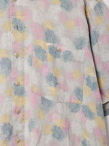 総柄 半袖シャツ