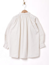 【2色展開】Emerald Motel 刺繍 プルオーバー 長袖ブラウス