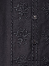 【2色展開】Emerald Motel 刺繍 プルオーバー 長袖ブラウス