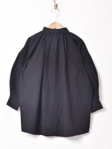 【2色展開】Emerald Motel 刺繍 プルオーバー 長袖ブラウス