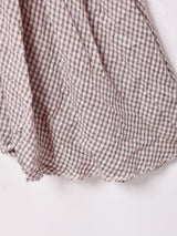 LizClaibone チェック柄 カシュクールワンピース