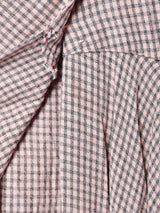 LizClaibone チェック柄 カシュクールワンピース