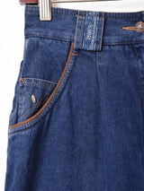 ポケットデザイン デニムパンツ W26