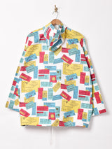 Backers 総柄 コットンパーカー