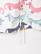 Backers ドッグ柄 コットンパーカー