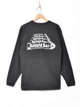 レコードプリント 長袖Tシャツ