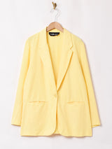 カラー テーラードジャケット