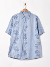 花柄 半袖シャツ