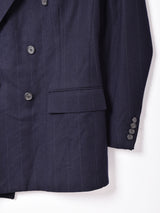 アメリカ製 Polo Ralph Lauren ストライプ ダブルジャケット