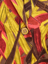 総柄 テーラードジャケット