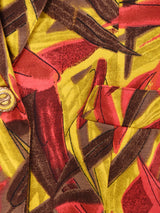 総柄 テーラードジャケット