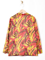 総柄 テーラードジャケット