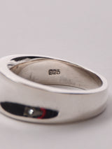 シンプル シルバーリング